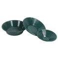 thumbnail image 1 of Gold Panning Pan, Easy Operation Lightweight 3PCS Green Round Gold Pan Kit  for Mineral Extraction, 1 of 7