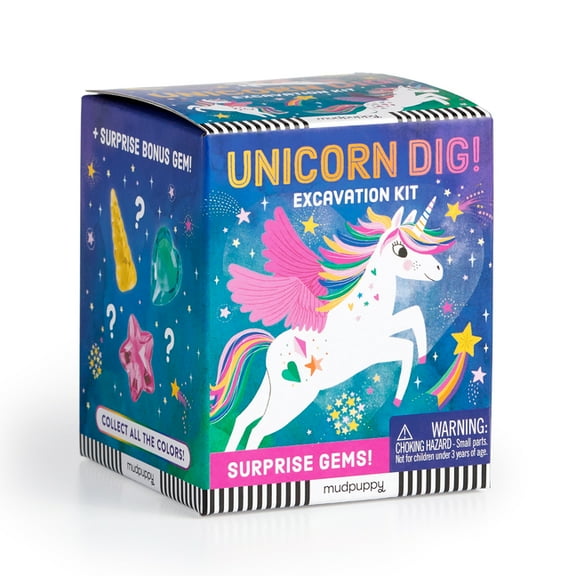 Unicorn Dig! Excavation Kit, (Hardcover)