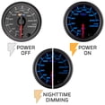 thumbnail image 5 of GlowShift Black 7 Color 200psi Air Pressure Gauge, 5 of 6