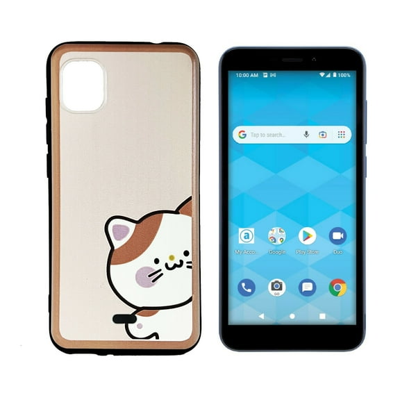Compatible for Wiko Life 3 / Tinno U316AT TPU 1-Piece Cover Phone Case - Cat
