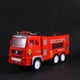 thumbnail image 3 of EeaseMX Camión de bomberos de juguete con música y luz de lámpara, modelo de coche, simulación de camión de juguete, juguete para niños, color rojo, 3 of 7