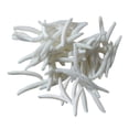 thumbnail image 1 of Gusanos falsos Sharpla 100x Maggot Grub blanco Aterrador y Repugnante, 1 of 8