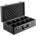 thumbnail image 6 of Graded Card Storage Box, 5 Slots, Graded Sports Cards Holder Carrying Case with Coded Lock Foam Dividers, for 162 PSA Graded Cards 115 BGS Cards 130 SGC Cards 585 Top Loaders or 999+ Loose Cards, 6 of 6