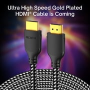 Mindful Design Hdmi Cable Black, 10ft (10ft, Black)