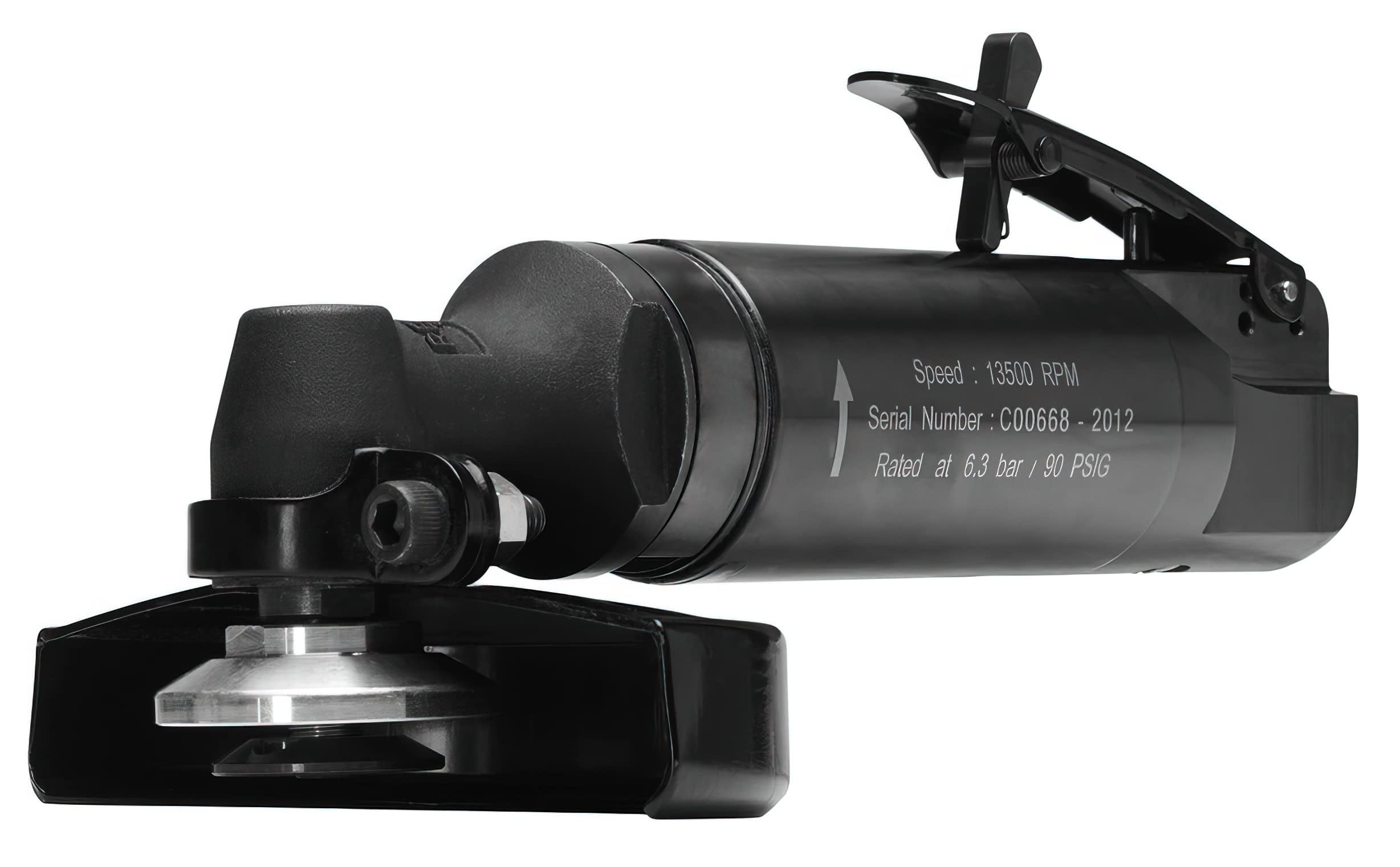 Chicago Pneumatic Angle Grinder, 4 in Dia. - 1 EA (147-CP3040GABTIM)