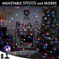 thumbnail image 4 of El proyector Christmas Snowfall ilumina las manchas de nieve de Yokgrass, 4 of 6