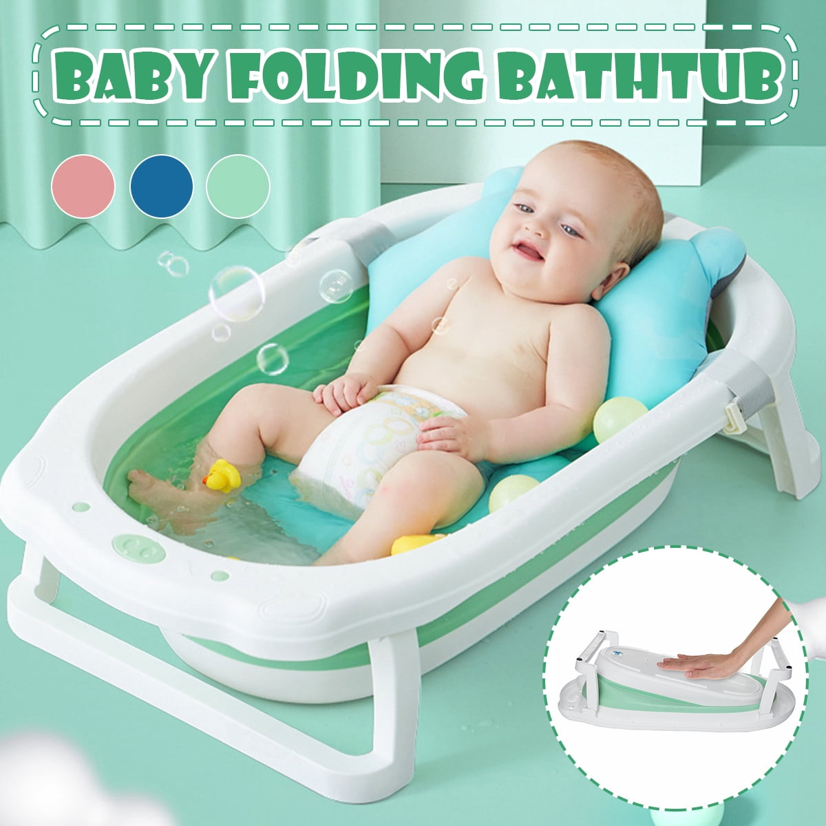 newborn baby bath support
