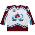thumbnail image 2 of Men's Patrick Roy White Colorado Avalanche 2000-01 Power Play Jersey, 2 of 7