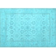 thumbnail image 1 of Ahgly Company Indoor Rectangle Oriental Light Blue Traditional Area Rugs, 2' x 3', 1 of 4