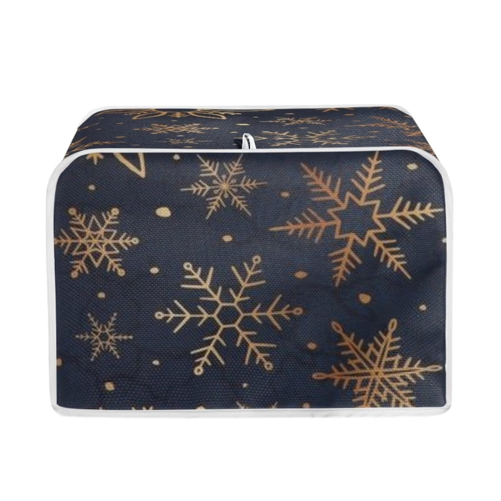 Renewold Christmas Trees Toaster Cover 2 Slice and Blender Cover Set  Snowflake Dust Cover Wide Slot Bread Maker Cover Kitchen Small Appliance  Covers Stand Mixer Coffee Maker Cover 