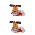 thumbnail image 1 of Wosthever Titular de la hebilla de la cortina de Navidad Decoración de la muñeca de la felpa del hogar Tieback Holdback Clip colgante de Año Nuevo Type1 NO1 Wosthever CBP184082, 1 of 5