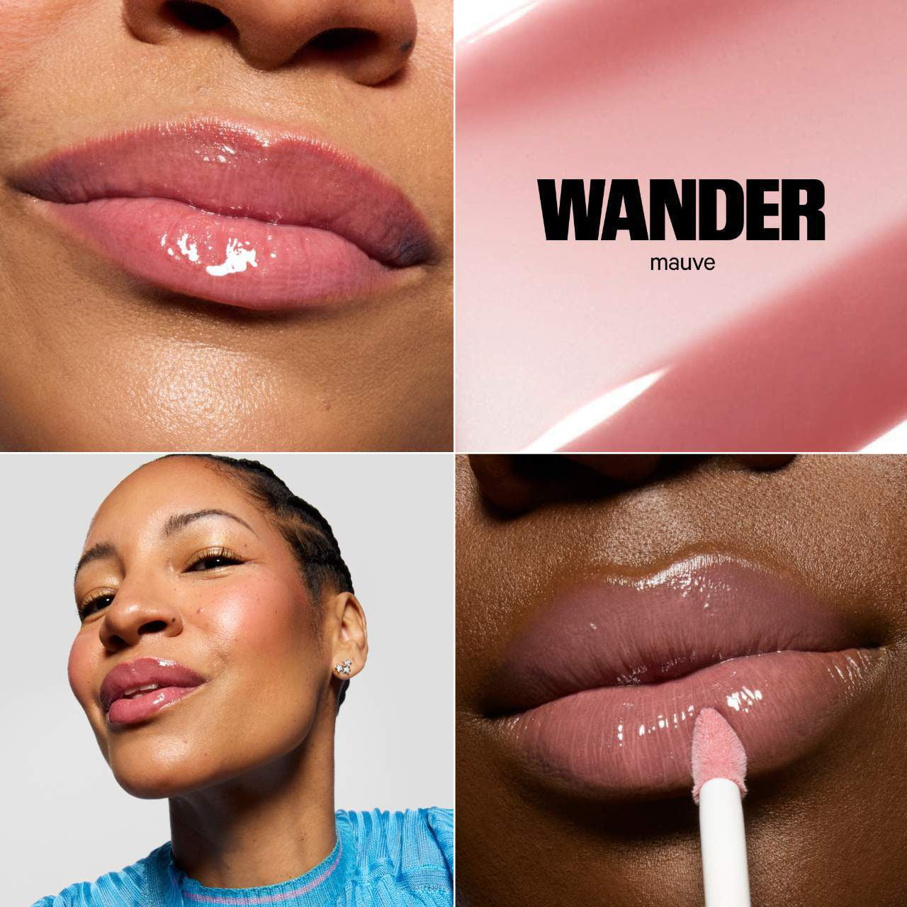 Milk Makeup Odyssey Lip Oil Gloss, Werk Trip (Dusty Rose)