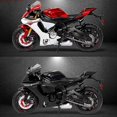 thumbnail image 3 of (Blue)1:12 Casting Motor Car Model Yamaha Yzf R1 like Toy Car Detailed Design 1pc, 3 of 4