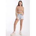 thumbnail image 1 of Mom shorts /Juvenil, 6568 (Mezclilla light) azul CH, 1 of 3