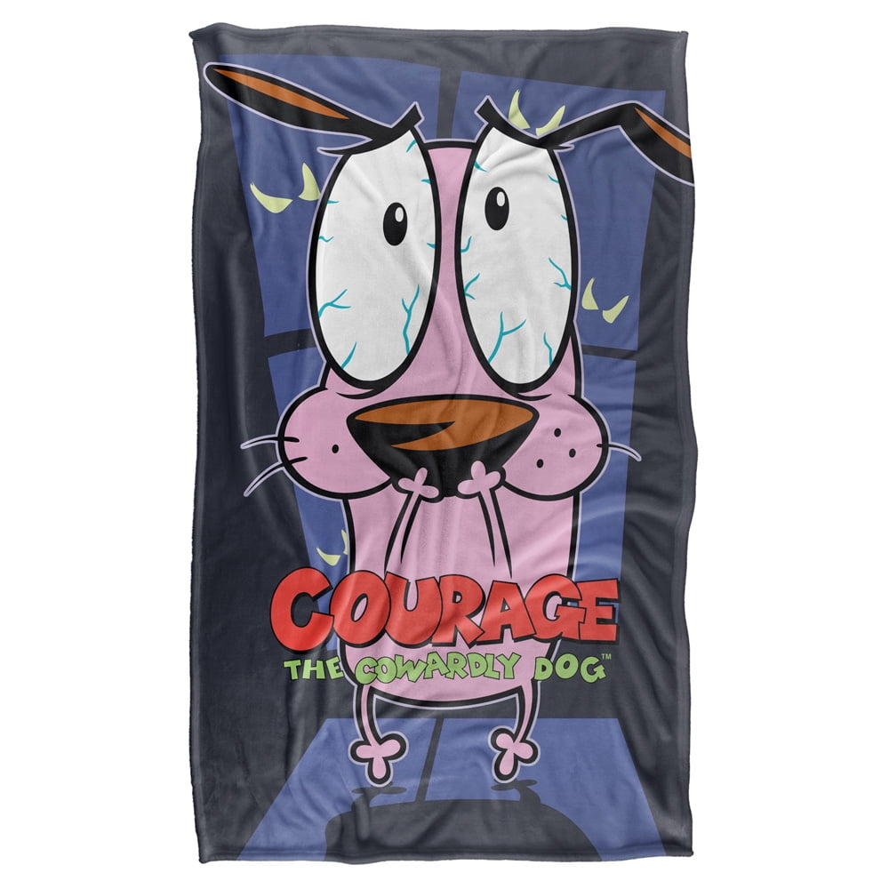 Courage The Cowardly Dog Window Silky Touch Super Soft Throw Blanket 36" x 58"