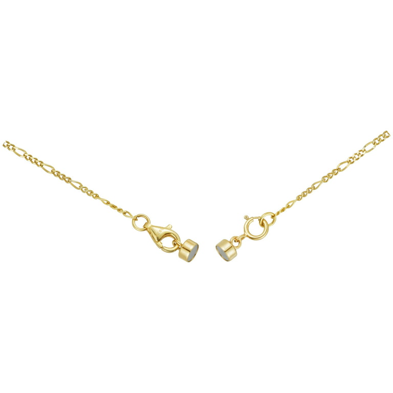  14K Gold Magnetic Necklace Clasps and Closures 925