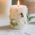 thumbnail image 6 of Honeycomb Carved Cylinder Silicone Molds for Making Candle Soap Home Decoration, 6 of 20