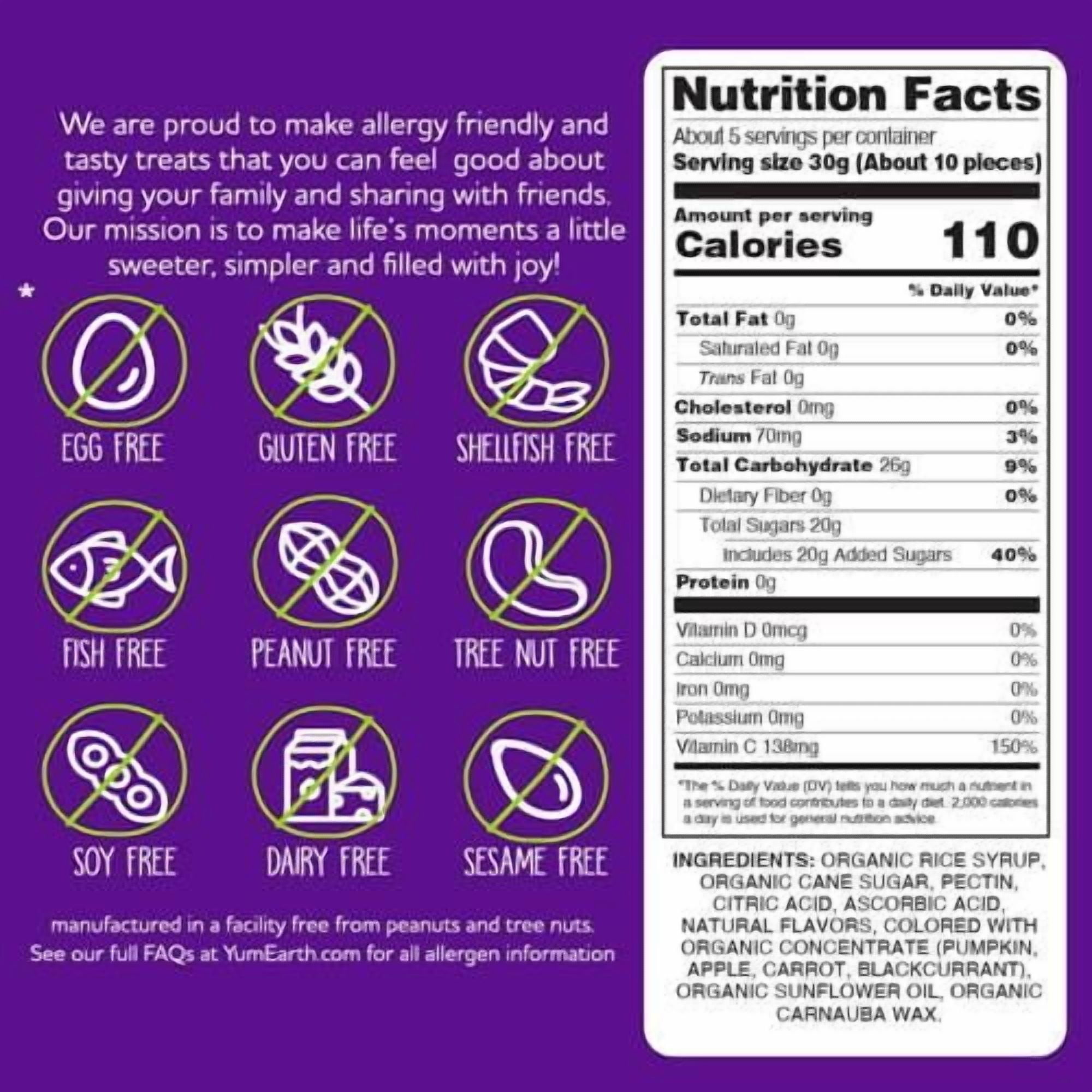 Yumearth Organic Fruit Snacks, Assorted, 5 Oz - Pack of 2