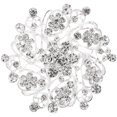 thumbnail image 1 of IDEANATEGRATE De Metal Para Mujer Con Floral Para Fiesta Y Especial, 1 of 8
