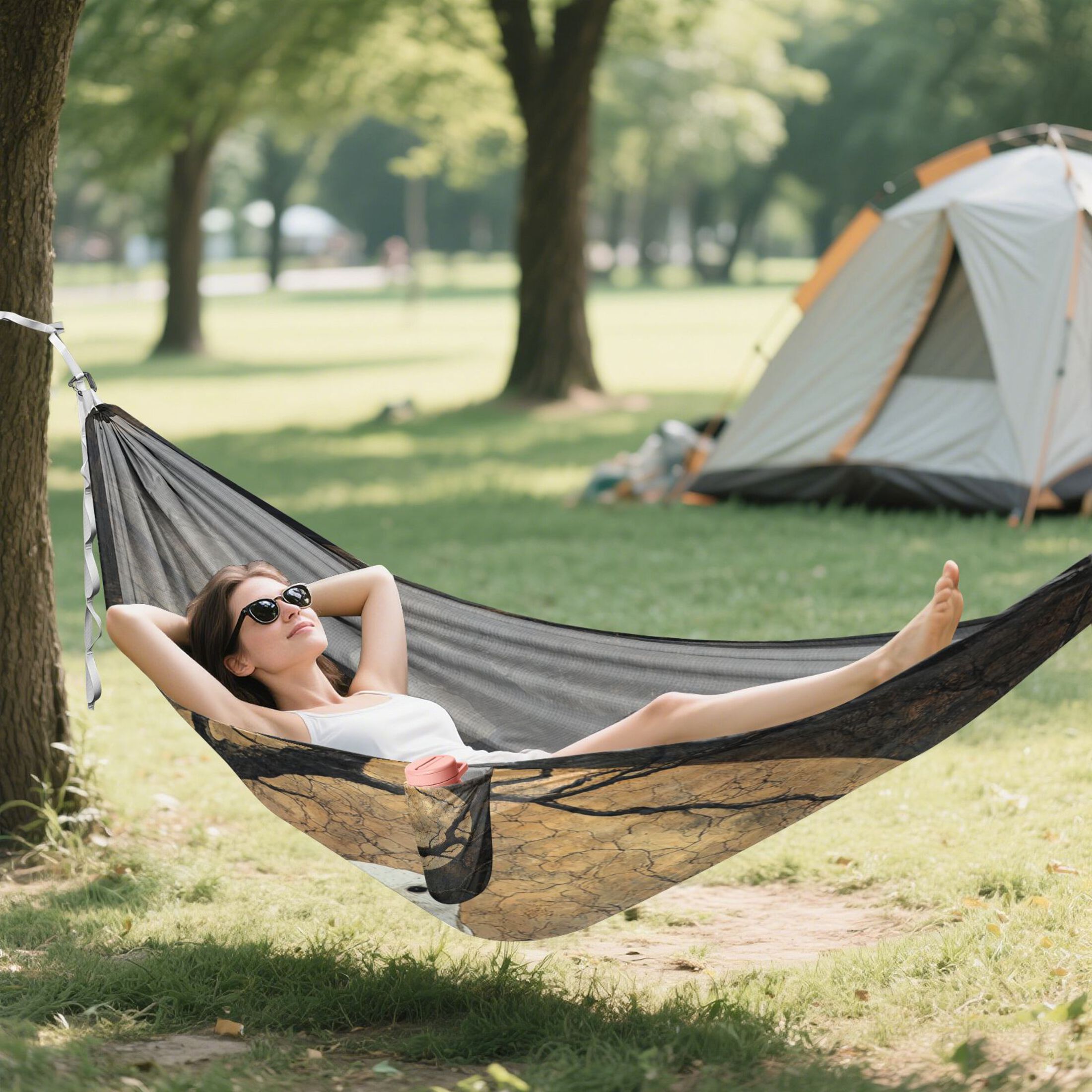 Hammock Camping Hammock Nylon Portable Hammock Travel Camping Hammock Owl Of The Night