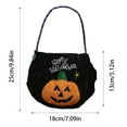 6Pcs gift bags for kids party favors halloween candy bowl bucket snacks