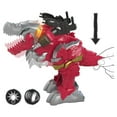 thumbnail image 5 of Power Rangers Battle Attackers Dino Fury T-Rex Champion Zord Electronic Action Figure, 5 of 5