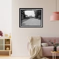 thumbnail image 3 of Historic Framed Print, Wagner Heights, Bounded by Wheaton & Adair Streets, Hillcrest & Ca, Savannah, Chatham County, GA - 7, 17-7/8" x 21-7/8", 3 of 9