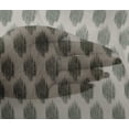 thumbnail image 4 of oneOone Viscose Chiffon Dusty Green Fabric Geometric Line Ikat Sewing Craft Projects Fabric Prints By Yard 42 Inch Wide, 4 of 4