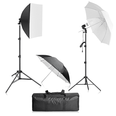 Emart Umbrella Soft Box Lighting Kit 105W/5500K, Professional Photography Studio Lights for Indoor