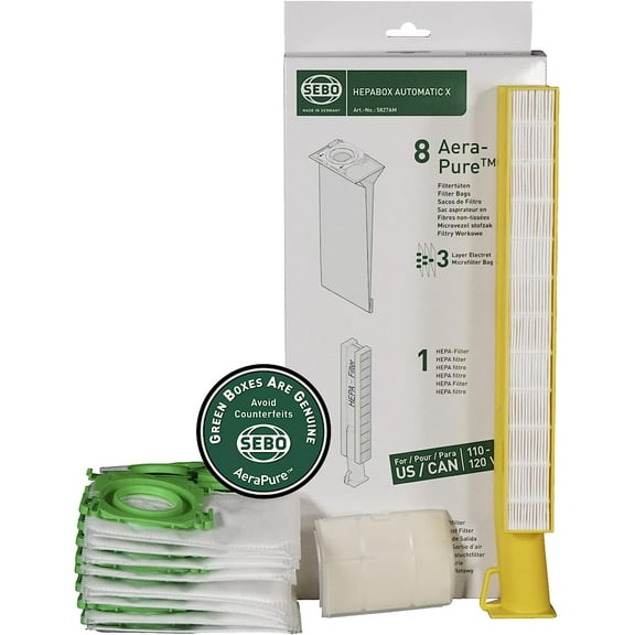 SEBO Automatic X HEPA Service Box 5827AM