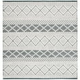 thumbnail image 4 of SAFAVIEH Natura Aaron Geometric Wool Area Rug, Ivory/Green, 5' x 8', 4 of 7