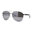 thumbnail image 3 of Mens Air Force Classic 90s Pilots Sunglasses Silver Mirror, 3 of 4