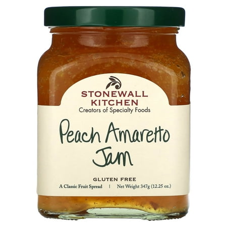 Stonewall Kitchen Peach Amaretto Jam 12.25 oz