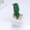 thumbnail image 4 of HEALEEP 100Pcs Miniature Trees Crafts for Dollhouse and Track Scene Accessory Tree Green, 4 of 8
