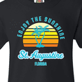thumbnail image 4 of Inktastic Summer Enjoy the Sunshine St. Augustine Florida in Blue Youth T-Shirt, 4 of 5