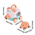 thumbnail image 3 of Matoen Mini Toy Cars for Toddlers 1-3 Pull Back Cars for Toddlers 1 2 3 4 Year Old Truck Toys Friction Powered Car Kids Boys Birthday Gifts Baby Girls Toys, 3 of 6