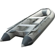 BRIS 10.8Ft Inflatable Boat Inflatable raft Dinghy Fishing Tender Pontoon Boat