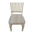 thumbnail image 6 of Set of Two Solid Parawood Slat Back Chairs Ready to Finish, 6 of 7