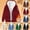Wine, variant on Nmnitkp Zip Up Hoodies for Women Fleece Lined Jackets Winter Coats Long Sleeve Sweatshirts Pullover Fall Clothes Wine,L