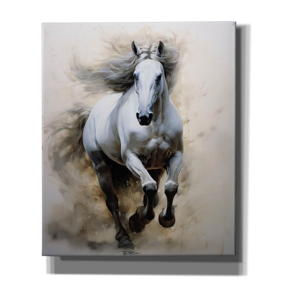 Epic Graffiti 'Horse Galloping' by Momart Canvas Wall Art, 20" x 24"