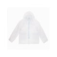 thumbnail image 2 of Augusta Youth Clear PVC Reusable Waterproof Rain Jacket, 2 of 5