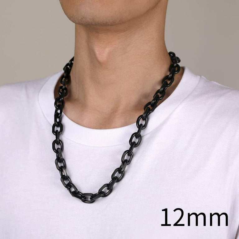 3pcs/set Long-lasting Stainless Steel Chains: Nk Chain, Rolo Chain, And  Stiletto Chain For Daily Layered Wear By Both Men And Women