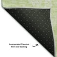 thumbnail image 3 of Addison Rugs Mayfield Washable Transitional Floral Aloe Rectangle Rug, 10' x 14', 3 of 6