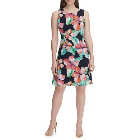 Best Wild Hibiscus Shift Dress deal