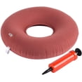 thumbnail image 1 of Almohada en forma de dona para coxis, hemorroides y úlceras de cama - Cojines de asiento en forma de dona de 14" para aliviar la presión - Dona inflable para sentarse durante el embarazo posparto JAMW Sencillez, 1 of 5