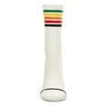 thumbnail image 4 of MeMoi Women's Rainbow Stripe Athletic Cotton Blend Crew Sock - Mens - Male, 4 of 4