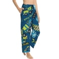 thumbnail image 2 of Fotbe Machinery Road Construction Women's Pajama Pants,Sleepwear Pants,Pj Bottoms Drawstring And Pockets-Large, 2 of 9