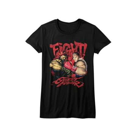Street Fighter Video Martial Arts Arcade Game Fight Juniors T-Shirt