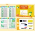 thumbnail image 2 of Hyknon Outils Stylo Contrôle Formation Maternelle Enfants Stylo Effaçable Contrôle Pratique Carte de Concentration 20ml Outils, 2 of 2