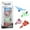 F, variant on Esaierr 4PCS Kids' Airplane Toys Pull-Back Airplane for Boys and Girls Aged 3 4 5 6 7 Outdoor Sports Game Toys Airplane Gift for Baby